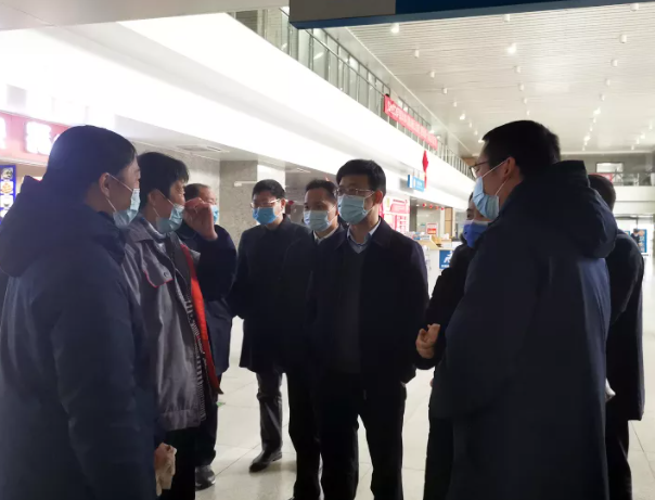 省、市疫情防控工作督導(dǎo)組到長途汽車客運(yùn)站督導(dǎo)疫情防控工作